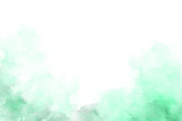 Light Green Watercolor Background Premium Photo