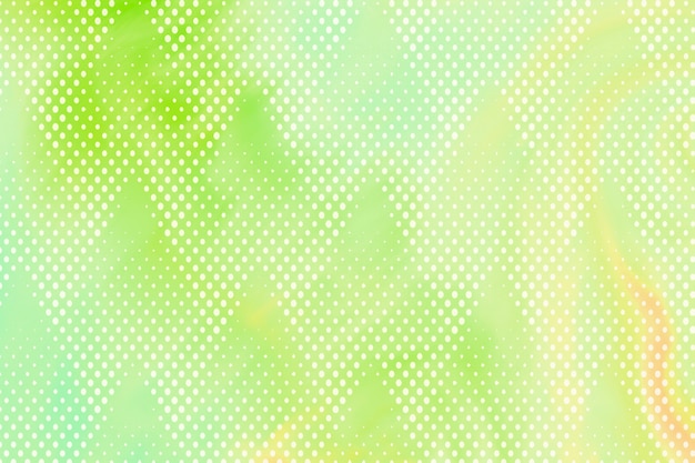 Premium Photo Lime Green Halftone Patterned Background