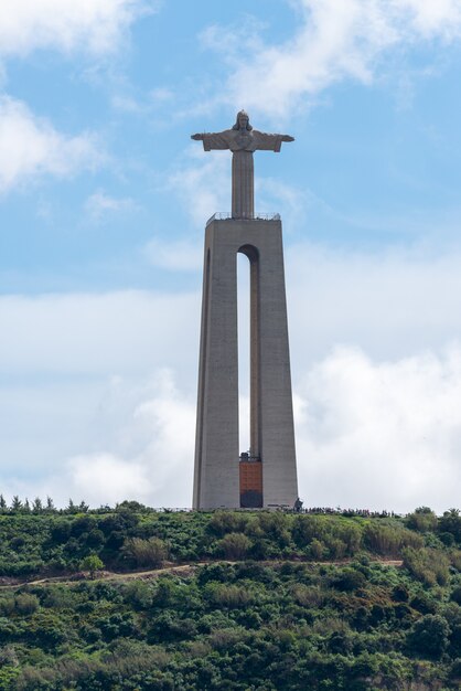 Premium Photo | Lisbon, portugal april 18, 2019: the statue of jesus