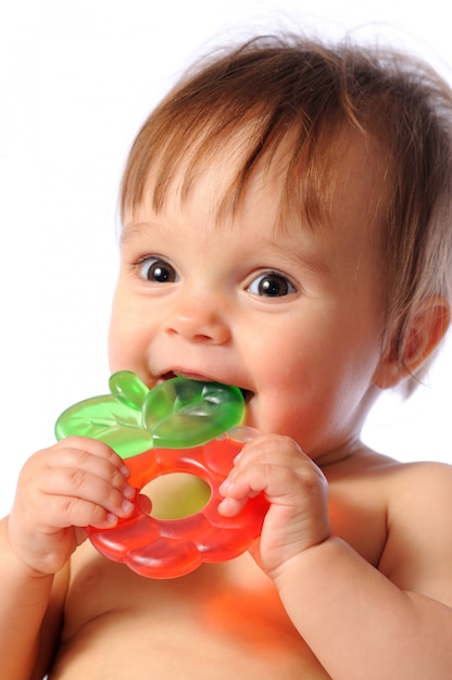 hand teething toy