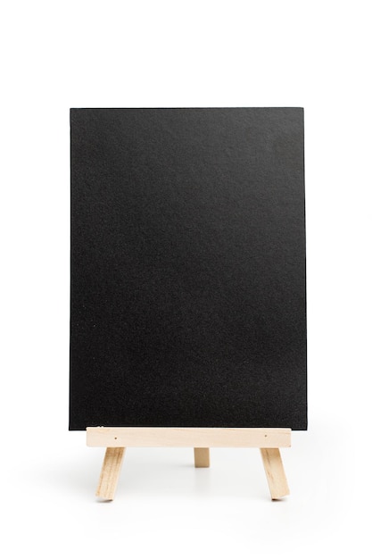 Premium Photo | A little blackboard isolated on a white background