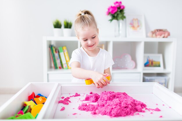 kinetic sand play table