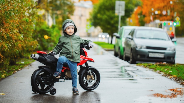 little boy motorcycle