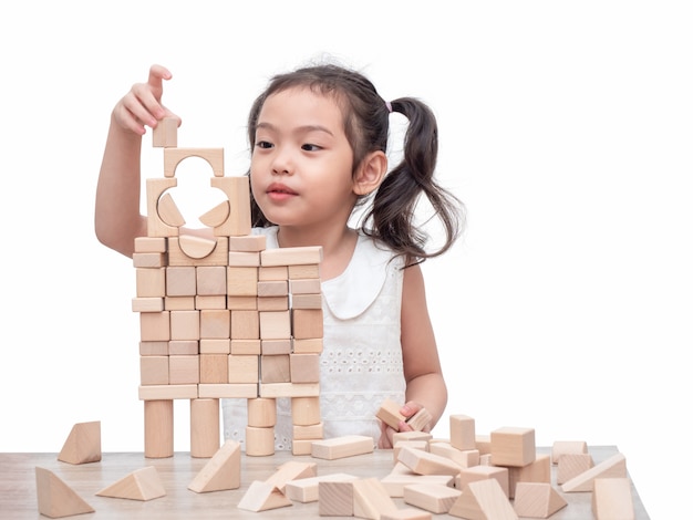 play wooden blocks