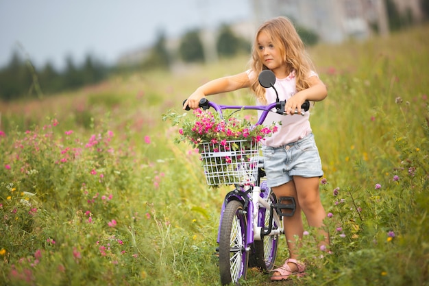 little girls bike with basket