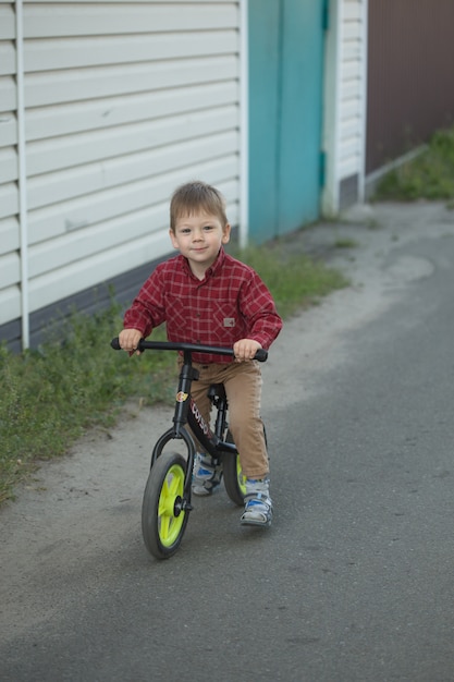 child on bike