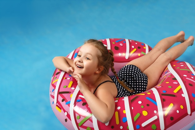 young girl bathing suit