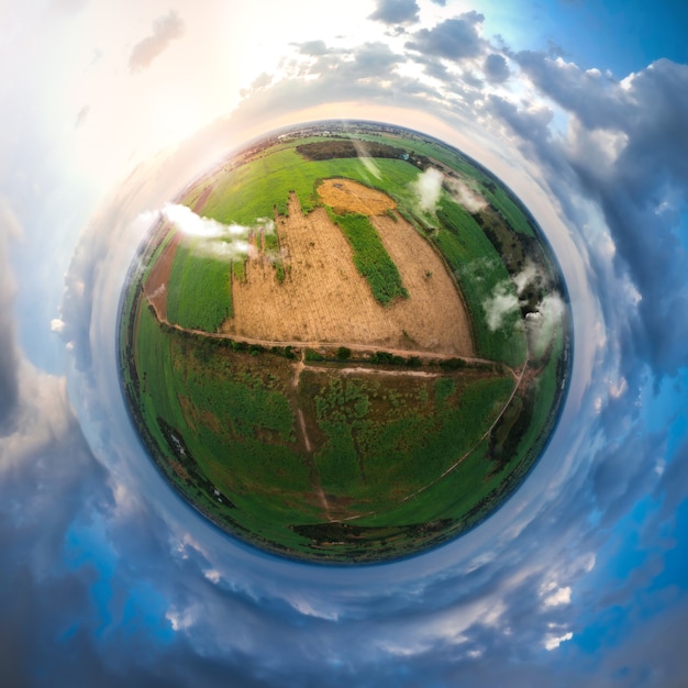 globe 360 degree view