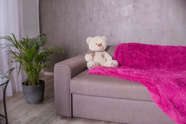 teddy bear sofa bed