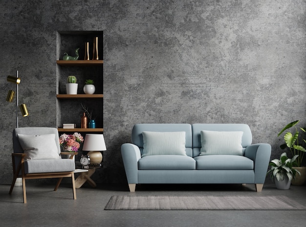 minimalist gray sofa ideas 