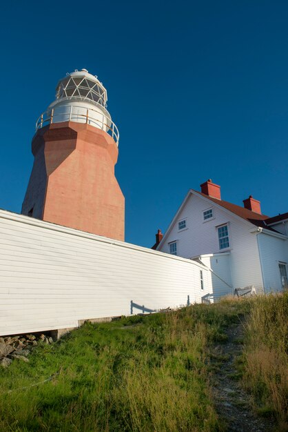 Premium Photo | Long Point Lighthouse In Crow Head, Twillingate, North ...