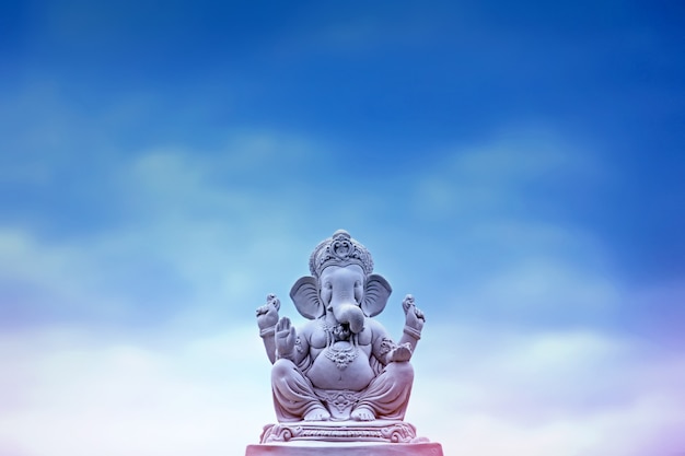 Lord ganesha ganesh festival Premium Photo