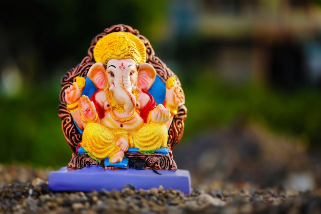 Lord ganesha , indian ganesh festival Premium Photo