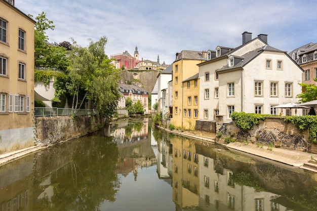 Premium Photo Luxembourg City Downtown