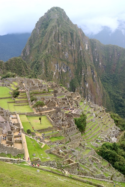 Premium Photo | Machu picchu, the famous inca citadel in cusco region ...