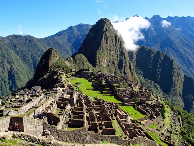 Premium Photo Machu Picchu Is Capital Of The Inca Empire In The Andes Mountains Peru South