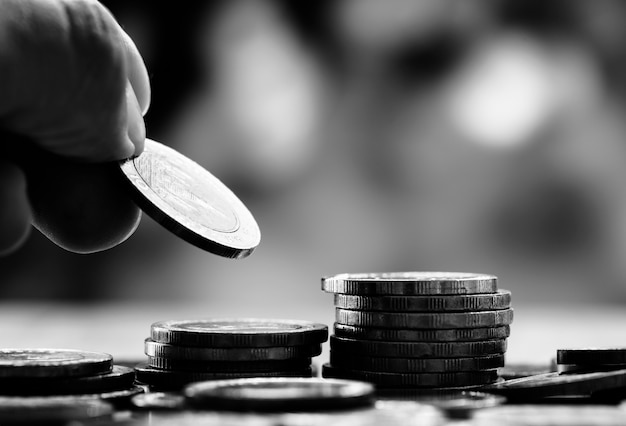Macro shot of financial concept Free Photo