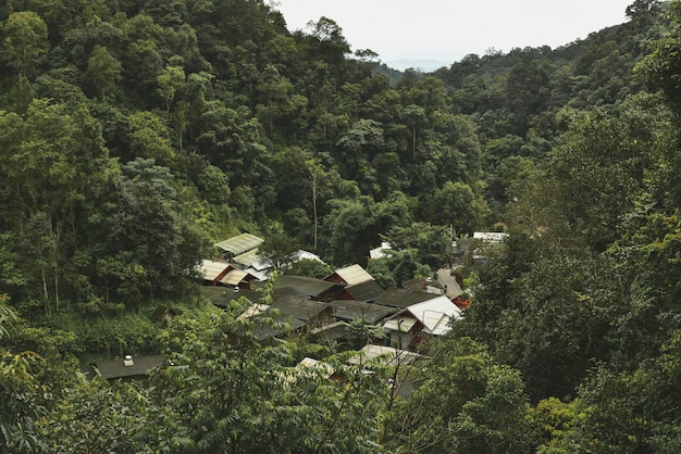 Premium Photo Mae Kampong Village In Chiang Mai