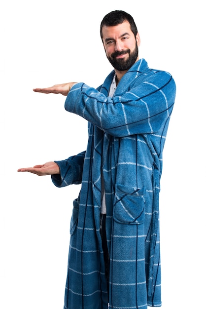 man in a gown