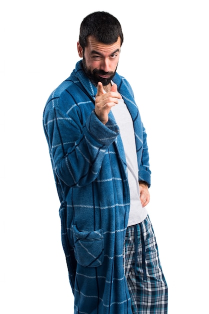 man in a gown