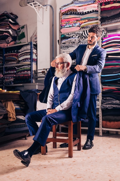 dressing like a senior gentleman