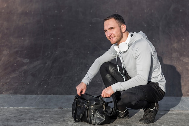 man sport bag