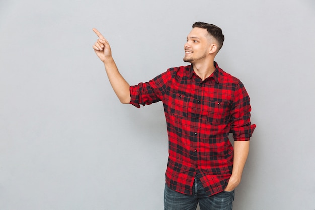 Man Showing Away With His Finger Free Photo