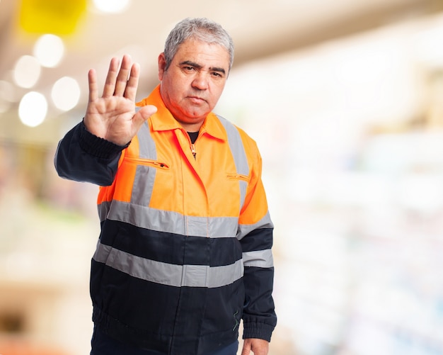 orange work jumpsuit