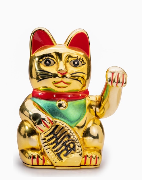 Premium Photo | Manekineko or lucky cat gold is mean more money and ...