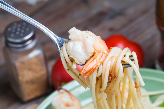 Free Photo | Meal tasty dinner pasta red