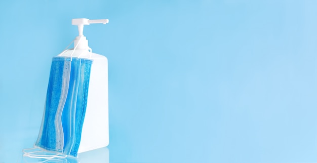 face mask bottle