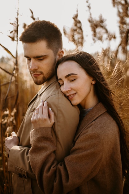 Premium Photo | Medium shot woman holding man