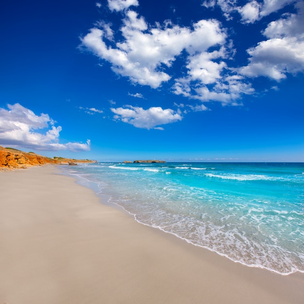 Premium Photo | Menorca platja de binigaus beach mediterranean paradise