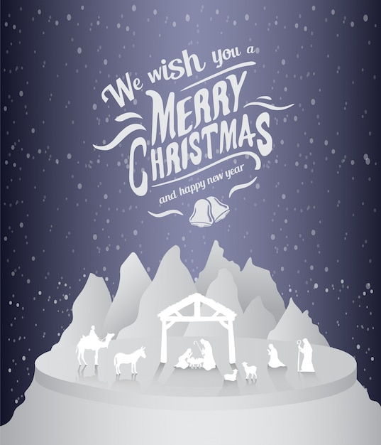 Download Free Merry Christmas Vector With Nativity Scene Premium Photo Use our free logo maker to create a logo and build your brand. Put your logo on business cards, promotional products, or your website for brand visibility.