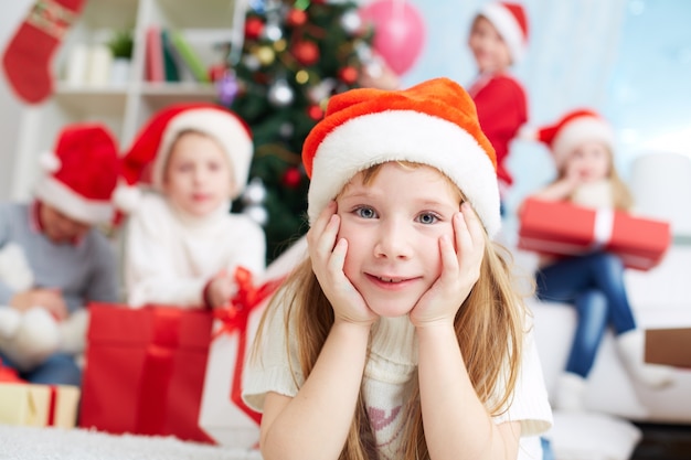 Premium Photo | Merry fun childhood smiling face