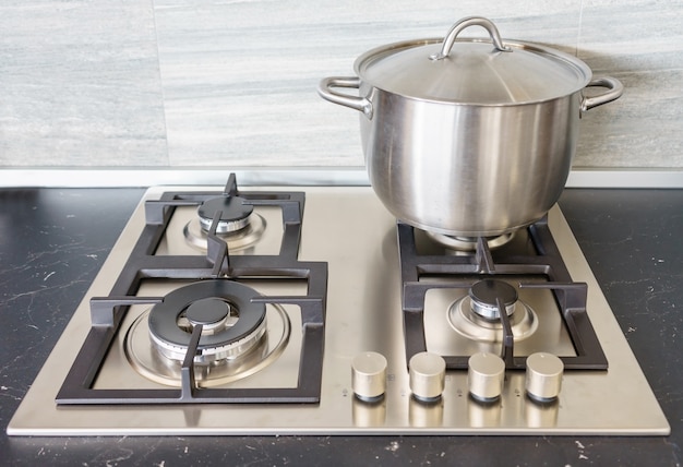 pot set for induction hob