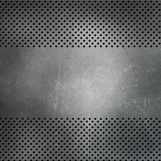 Free Photo | Metal texture with holes