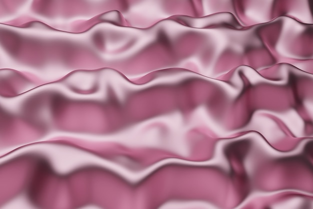 メタリックピンクの布のテクスチャの抽象的な背景 プレミアム写真