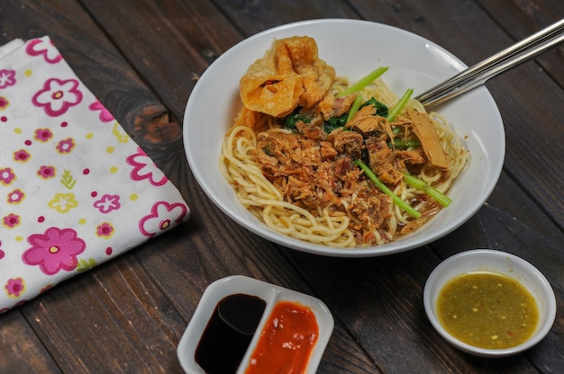 Premium Photo Mie Ayam Bakso Delicius Traditional Food