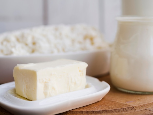 Milk Cottage Cheese And Dairy Products Photo Free Download