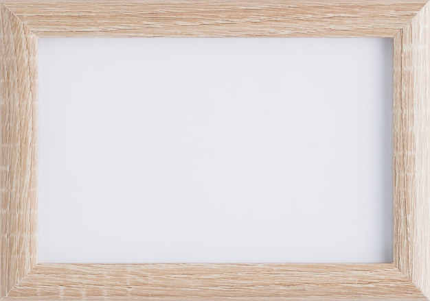 Free Photo | Minimalist wooden frame mock-up