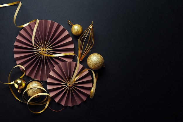 Minimalistic christmas flat lay Free Photo