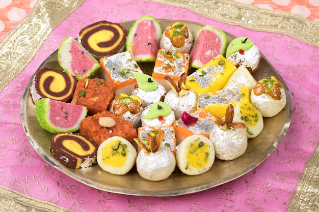 Mix sweet food Premium Photo