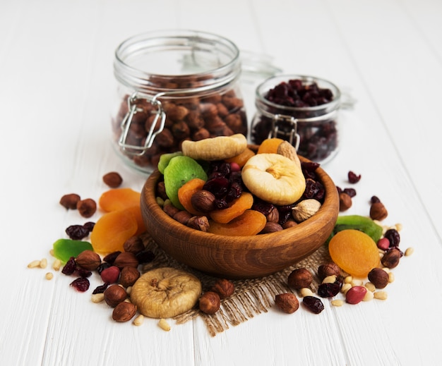 Premium Photo Mixed Dried Fruits 