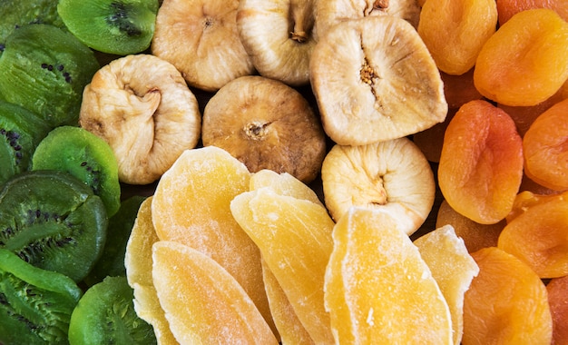 Premium Photo | Mixed dried fruits