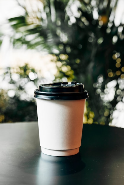 Free Photo Mockup of a disposable coffee cup