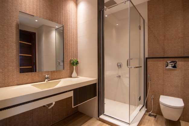 Premium Photo | Modern design bathroom