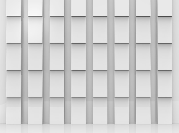 Premium Photo | Modern gray rectangle shape pattern wall background.