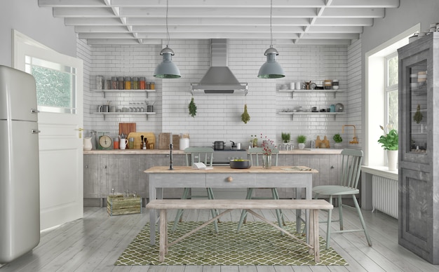 Modern interior room | Premium Photo