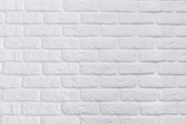 Premium Photo | Modern white brick wall
